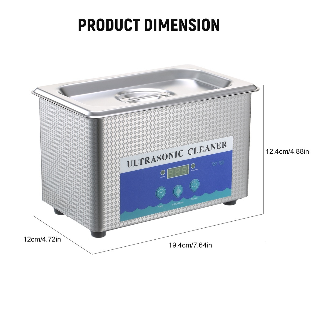 1000ml Ultrasonic Jewelry Spectacle Cleaner Machine Digital Glasses ...