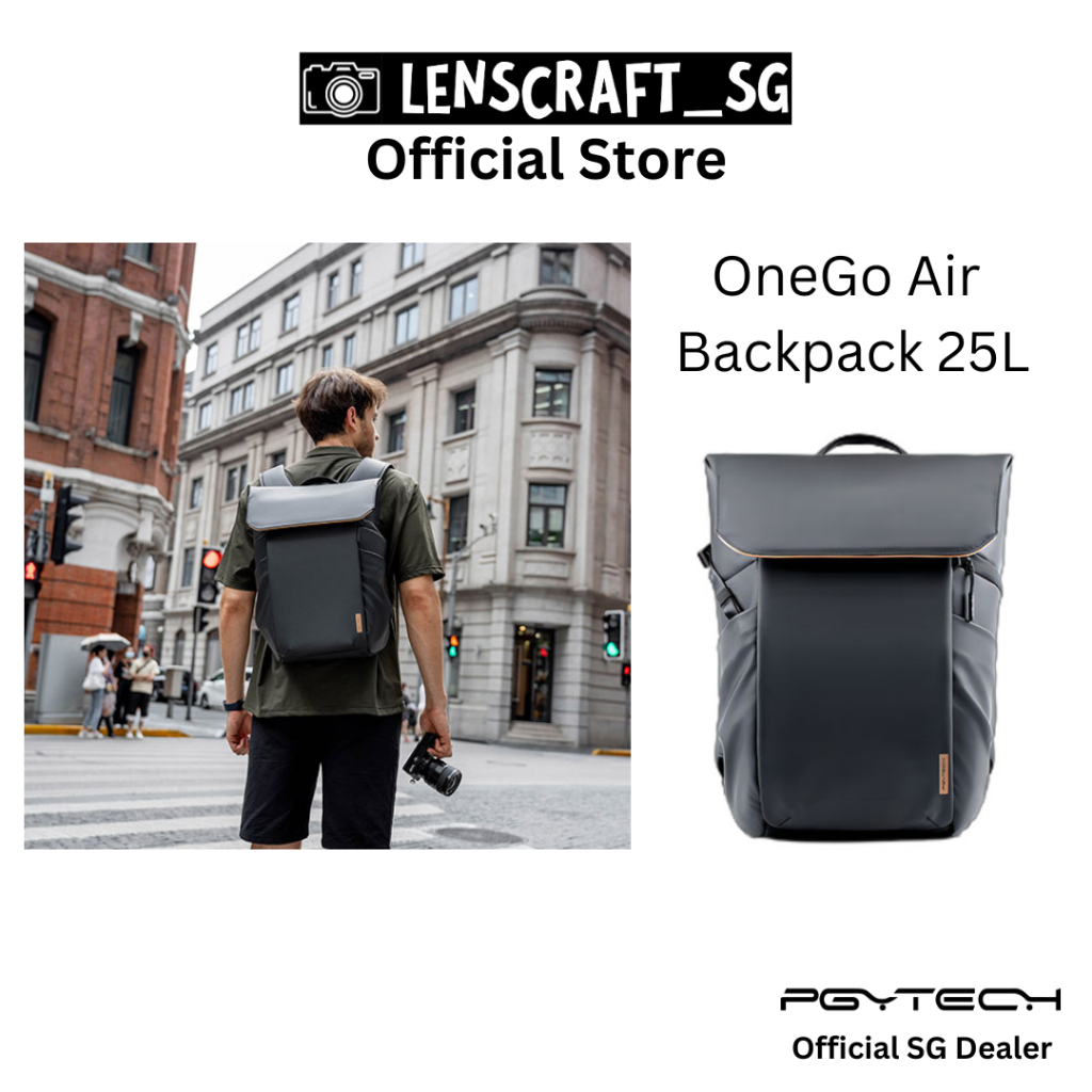 PGYTECH OneGo Air 25L Camera Shoulder Bag Travel Backpack | Shopee ...