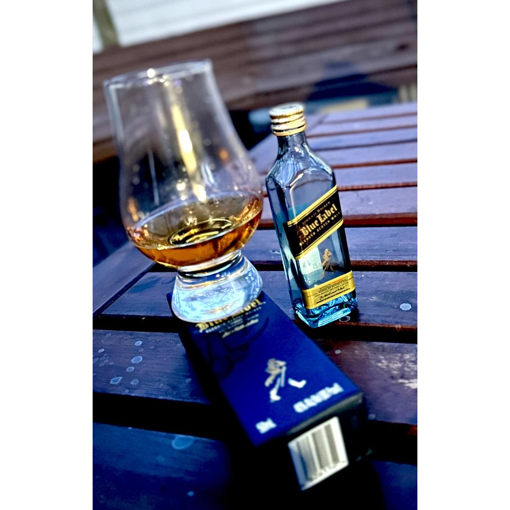 Johnnie Walker Blue Label Whisky 50ml 5cl Miniature With Box