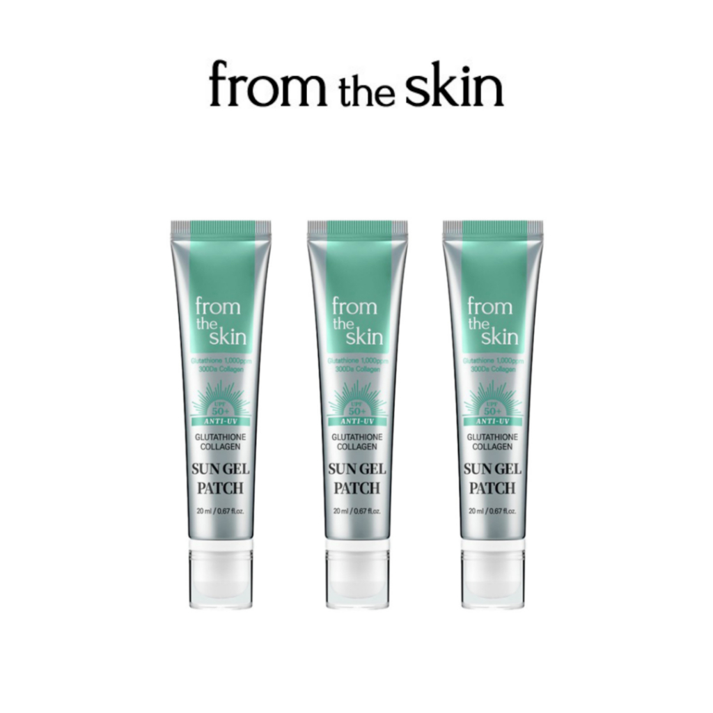 From The Skin] Glutathione Collagen Sun Gel Patch 20ml | soothing | cooling  | ANTI UV | UPF 50+