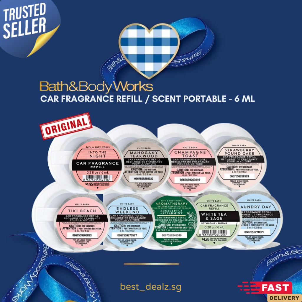 thumbnail image 2 of 4 Pack Bath & Body Works Scentportable Refills – Endless Weekend Car Fragrance 2 of 6