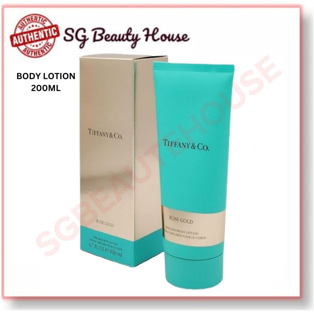 TIFFANY & CO. ROSE GOLD BODY LOTION 200ML | Shopee Singapore