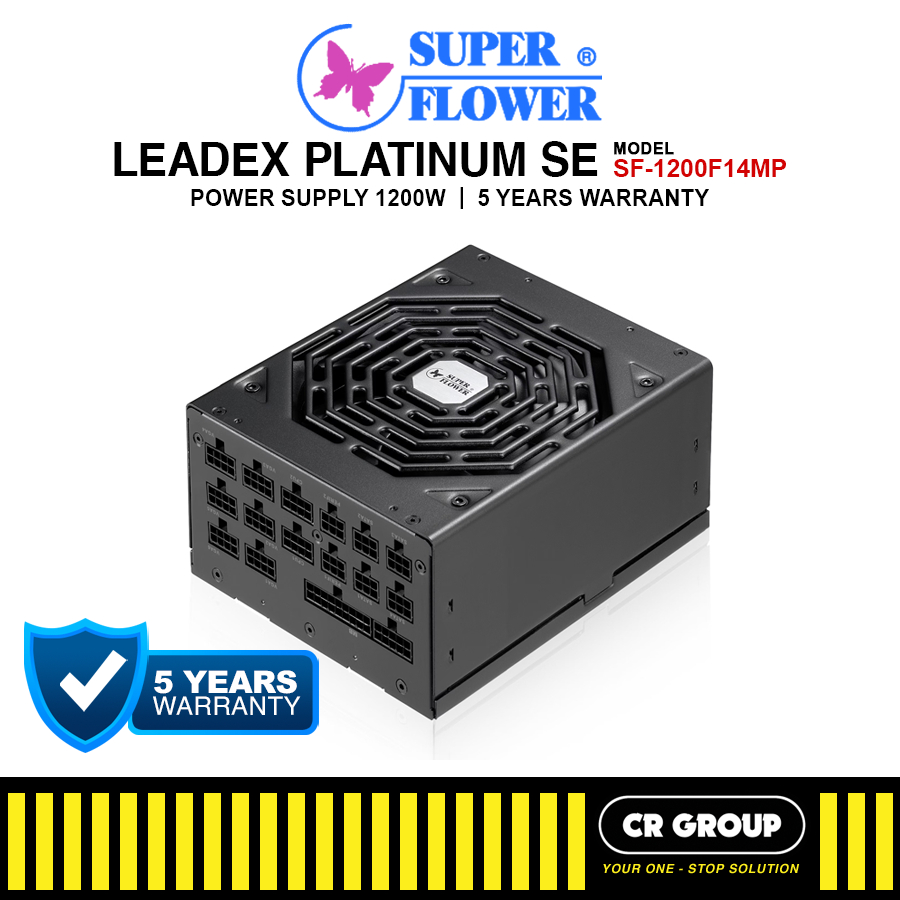 Superflower Leadex Platinum SE 1200W - Full Modular PCIe 5.1 Power ...