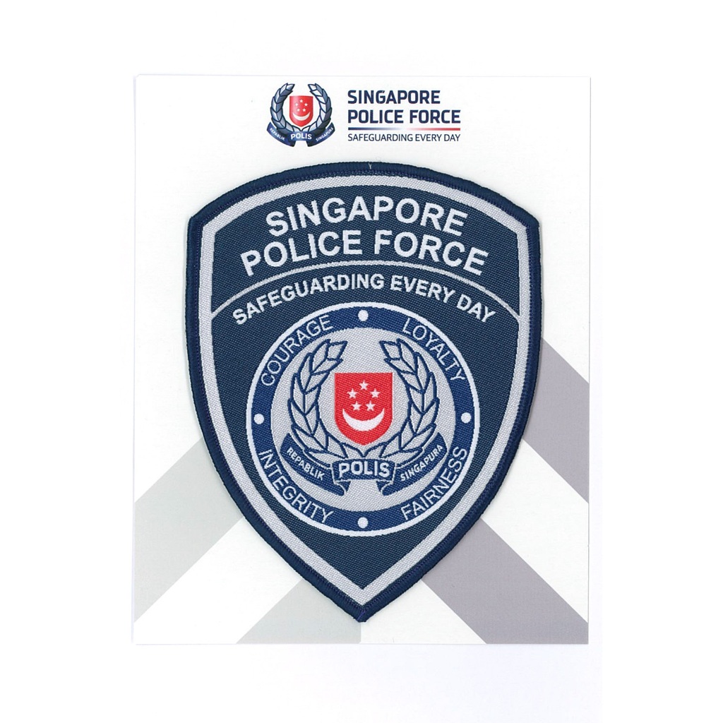 SPF Woven Patch (Crest with Core Values) | Shopee Singapore