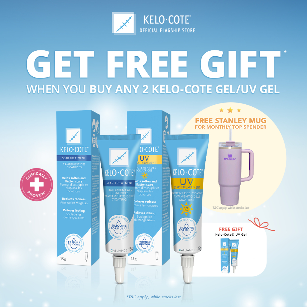 KELOCOTE® Advanced Formula UV SPF30 Scar Gel 15g Scar Treatment for