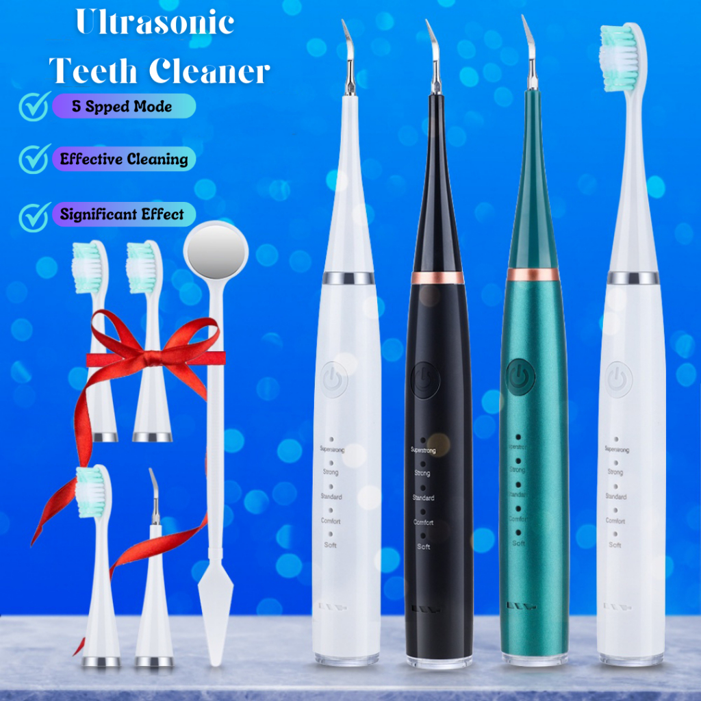 Ultrasonic Sonic Dental Scaler Electric Vibration Toothbrush Teeth ...