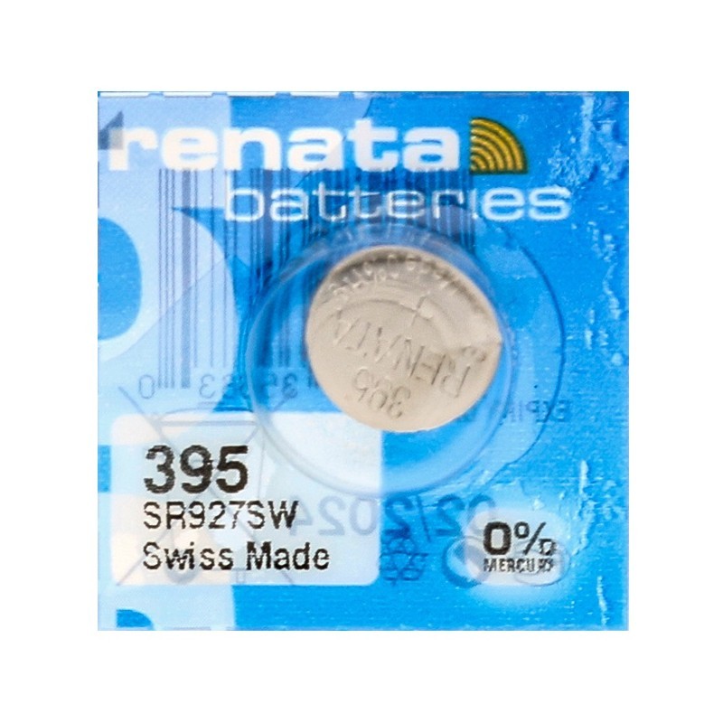 20 Renata 395 SR927SW Batteries Argento 1.55V Orologio