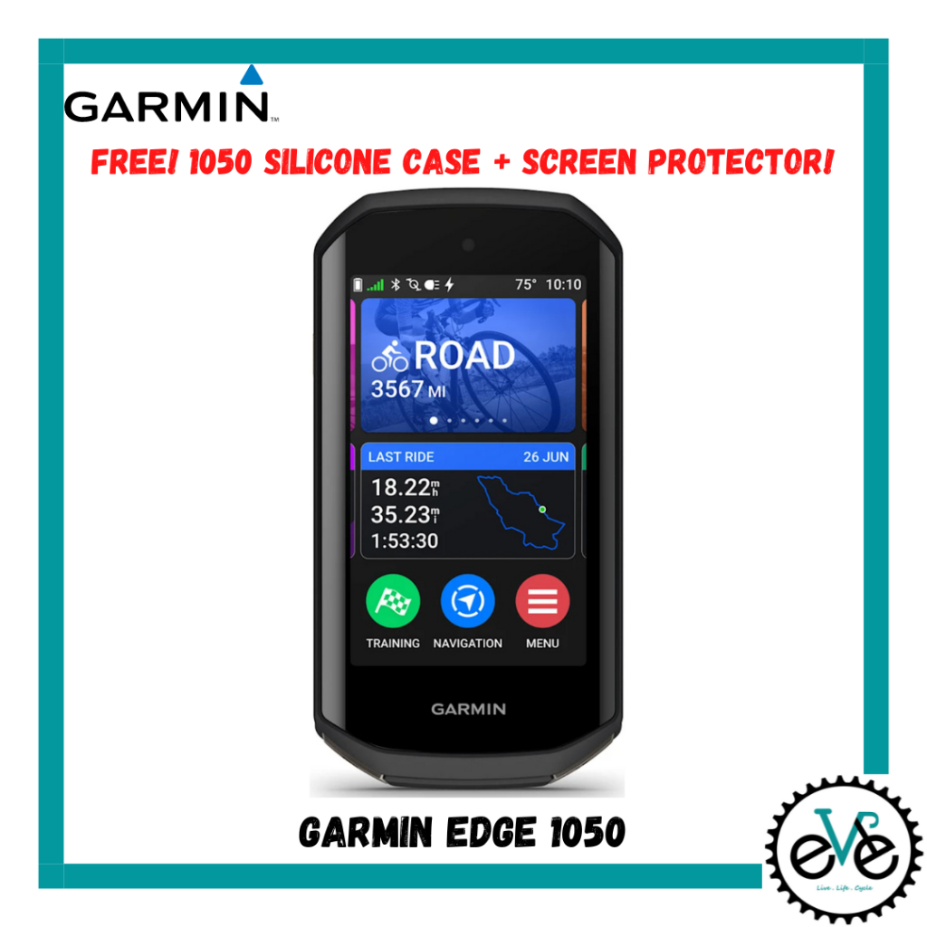 Garmin Edge 1050 GPS Smart Cycling Computer Shopee Singapore