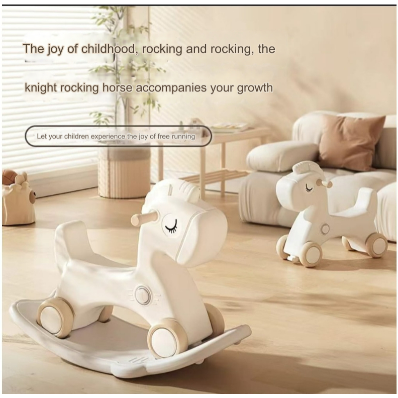 2 in 1 Rocking Horse Rocking Chair Toys for Kids Ride Toys Ride ...