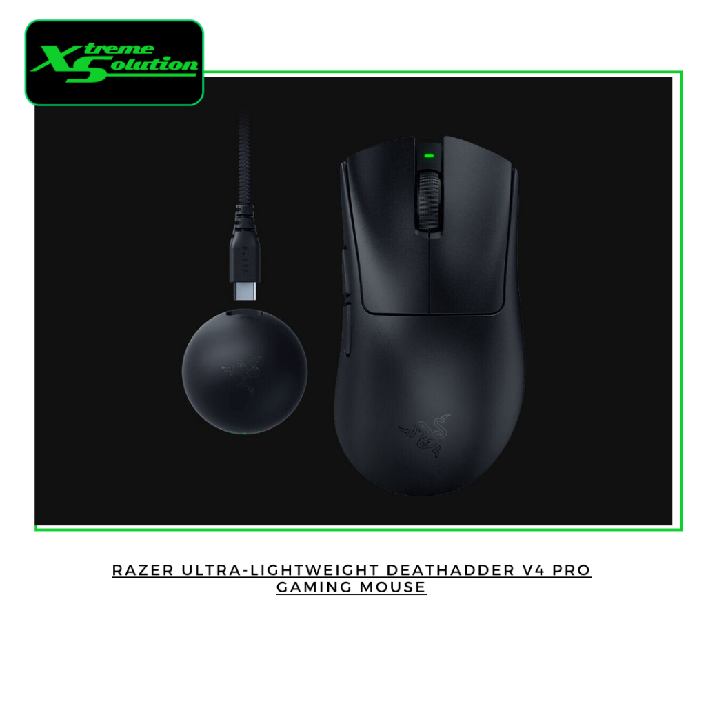Razer Ultra-Lightweight DeathAdder V4 Pro Gaming Mouse | Shopee