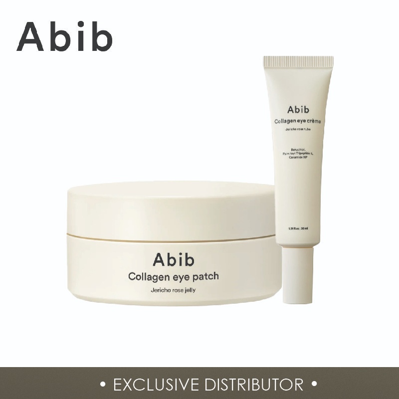 [Abib] Collagen eye patch Jericho rose jelly 90ml Collagen Eye Creme Jericho Rose Tube 30ml