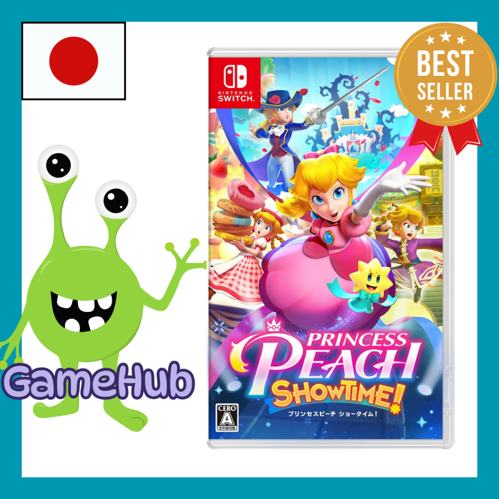 Nintendo Princess Peach Showtime Switch[ Playable in English ]【Direct