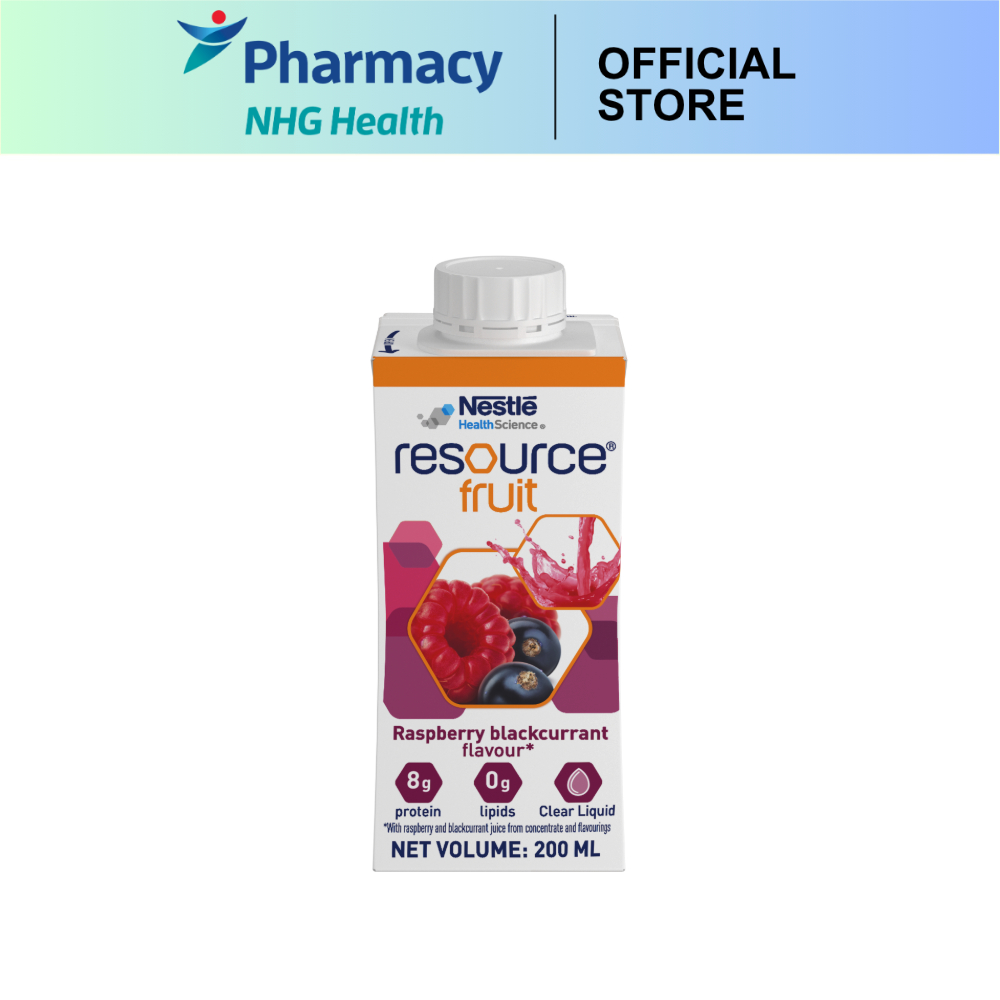 Resource Fruit Liquid Raspberry Blackcurrant 200ml (Expiry Date: Feb ...