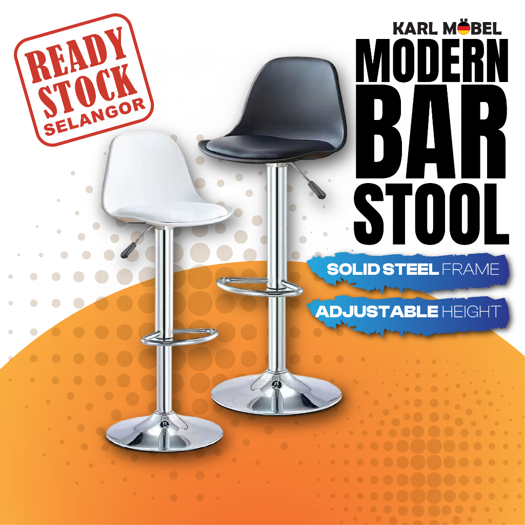 Bar Stool Chair High Seat Modern Backrest Bar Chair Cash Register Front ...