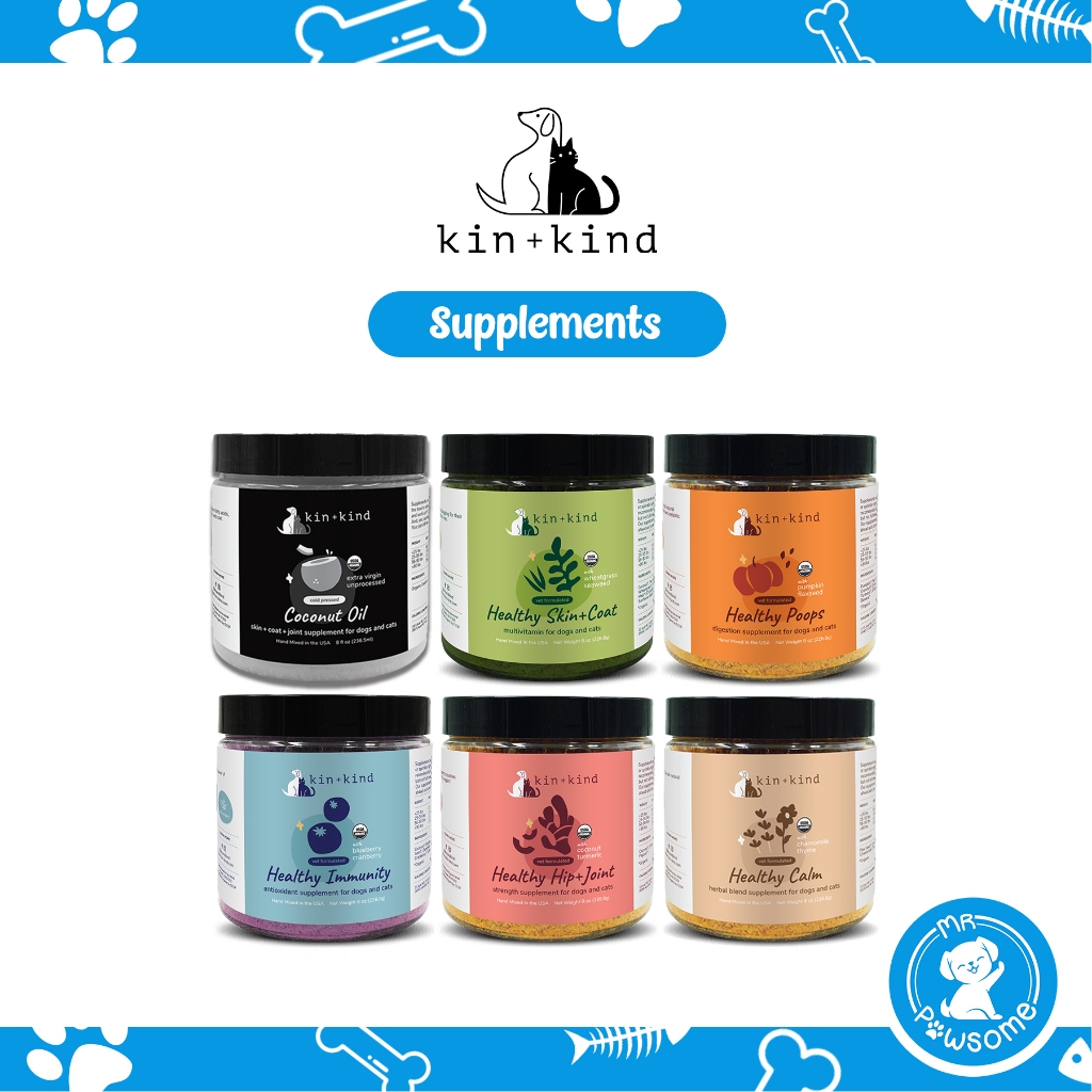 Kin+Kind Organic Healthy Calm / Hip & Joint / Immunity / Poops / Skin ...