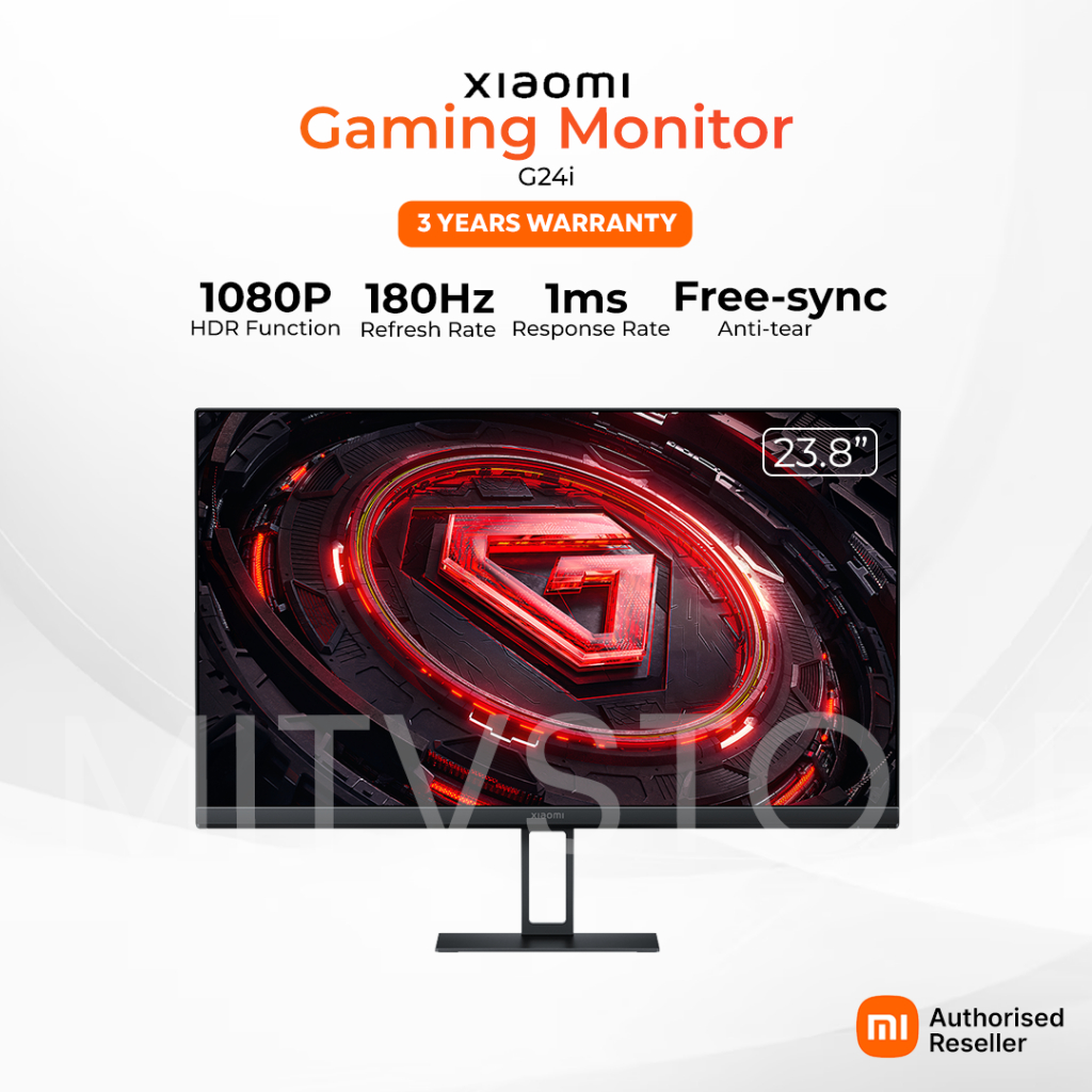 Xiaomi G24i Fast IPS Gaming Monitor | 180Hz Ultra High Refresh