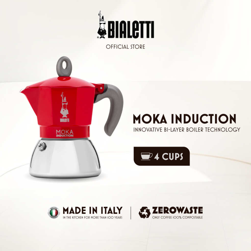 New Bialetti Moka Induction Coffee Pot Moka Pot Espresso Coffee