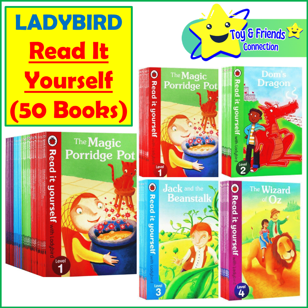 Ladybird Read It Yourself Books Collection for Kids / Children