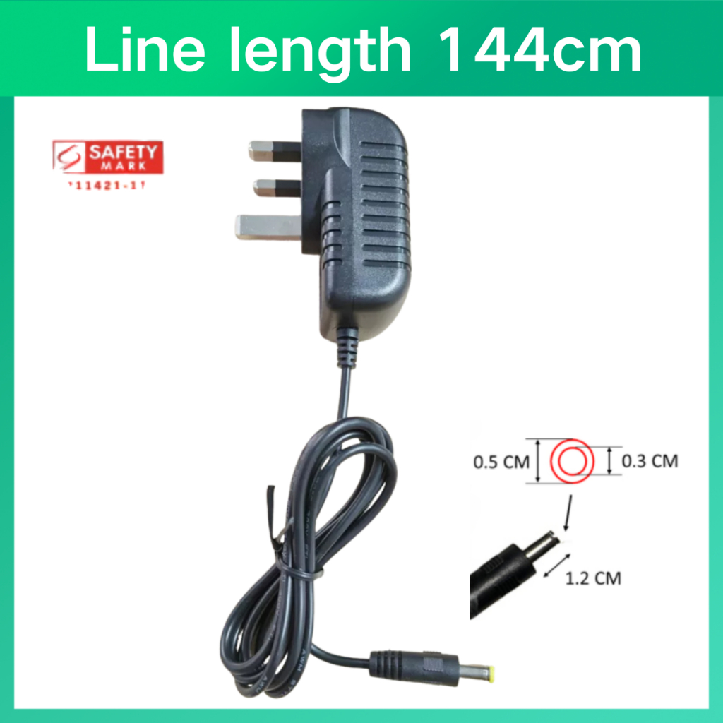 [Safety Mark] Power Supply Adapter 1000mA/2000mA AC 100V-240V DC ...