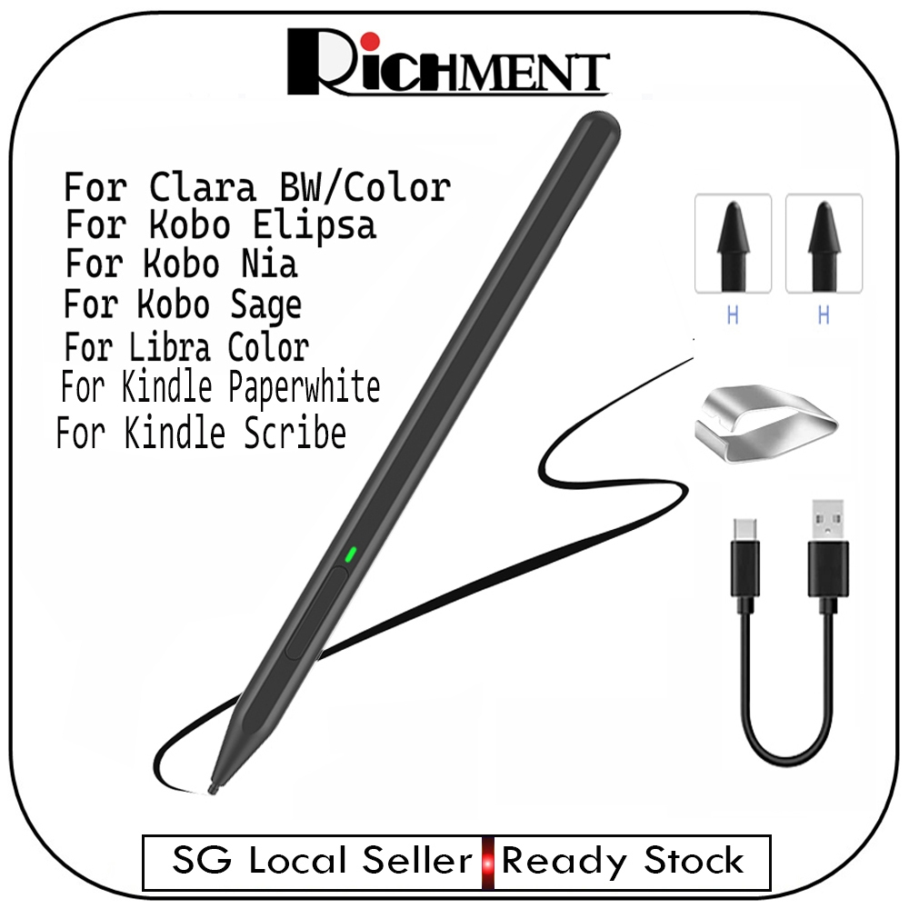 SG SELLER🔥】Stylus Pen S Pen with Palm Rejection for AMAZON Kindle/Kobo ...