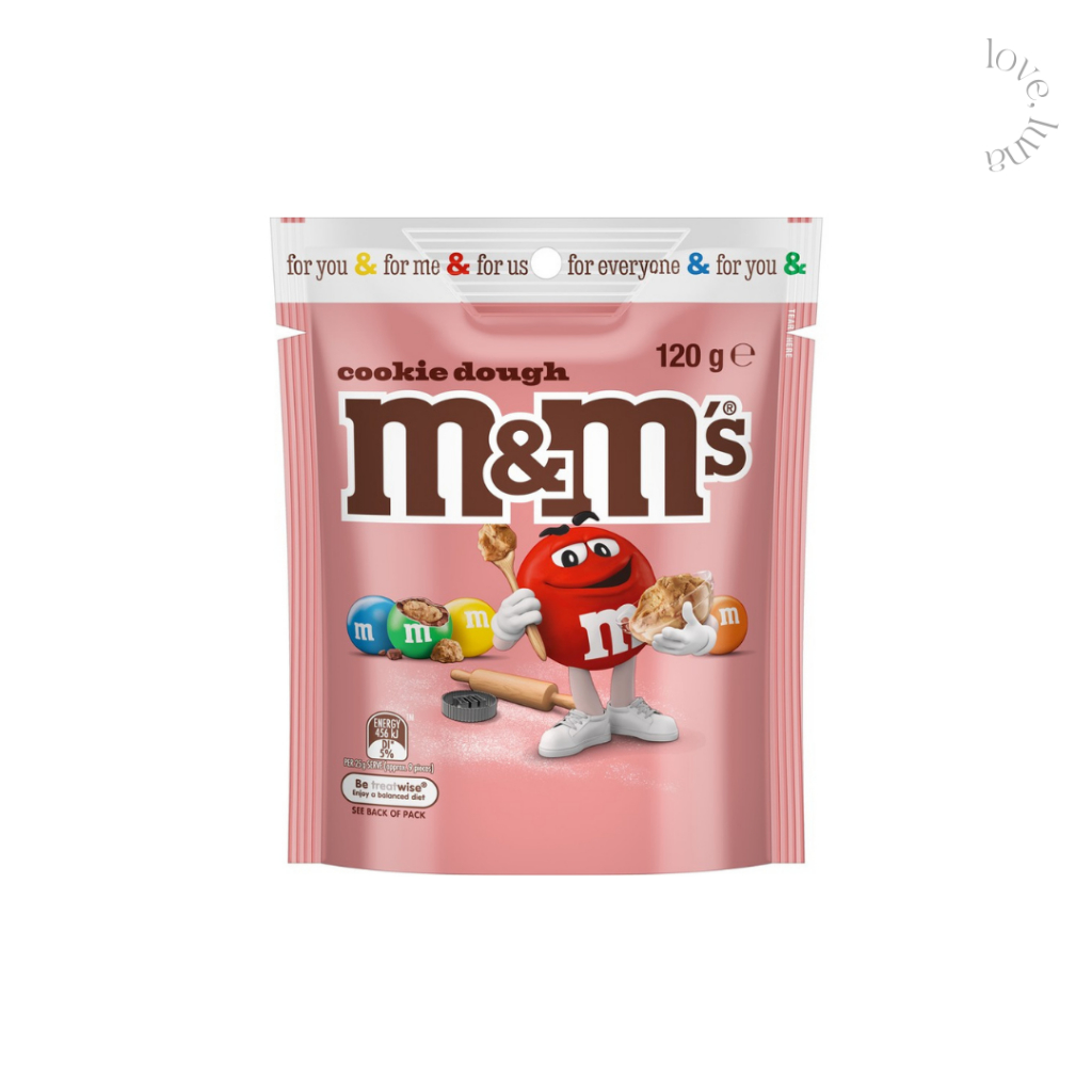 M&M's Crunchy Cookie Cookie Dough Chocolate | Shopee Singapore