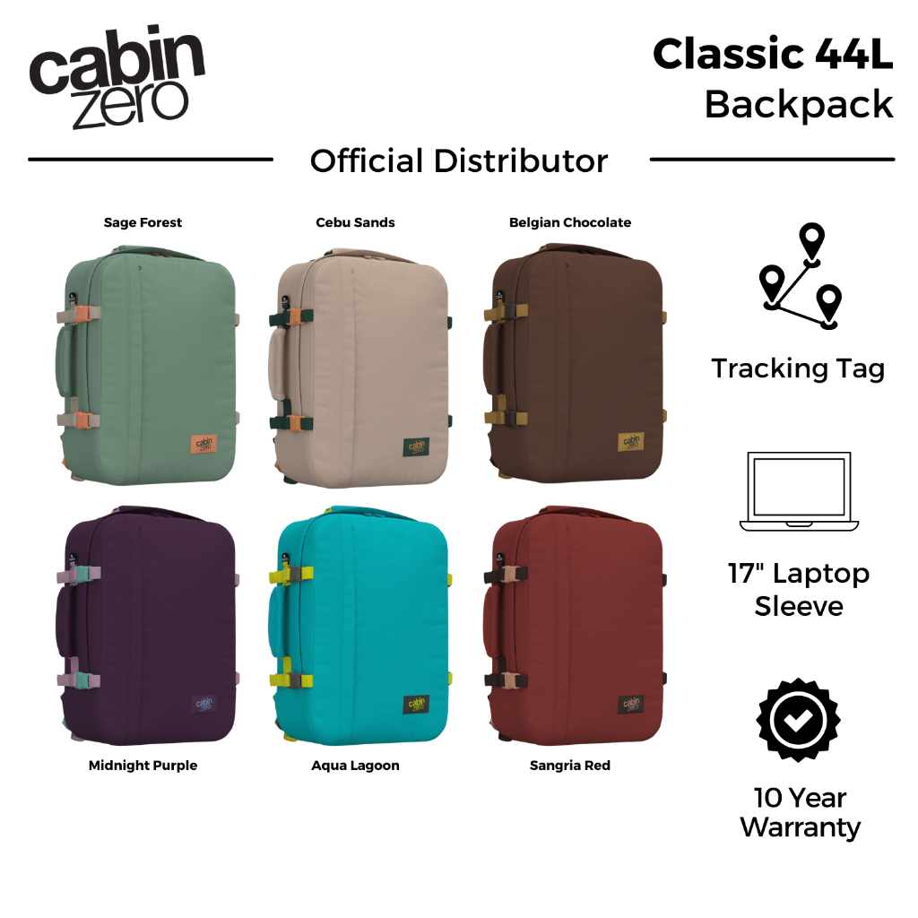Cabinzero Classic Backpack 44L | Shopee Singapore