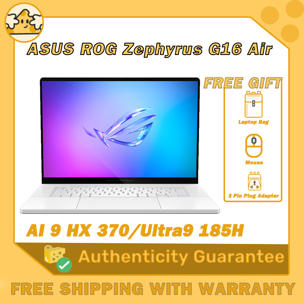 ASUS ROG Zephyrus G16 Air 2024 AI 9 HX 370/Ultra9 185H RTX4060/RTX4070 ...