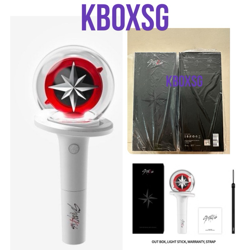 SG COLLECT-OFFICIAL STRAY KIDS LIGHTSTICK VERSION 2/ NACHIMBONG Ver.2 ...