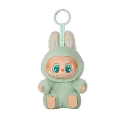 LABUBU グレー ファーポーチ THE MONSTERS 新品未使用 org.jpg