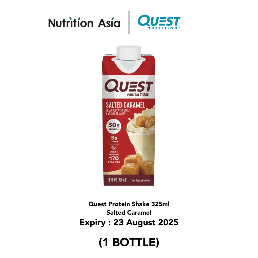 Gift With Purchase - Quest Protein Shake - Salted Caramel Milkshake ...