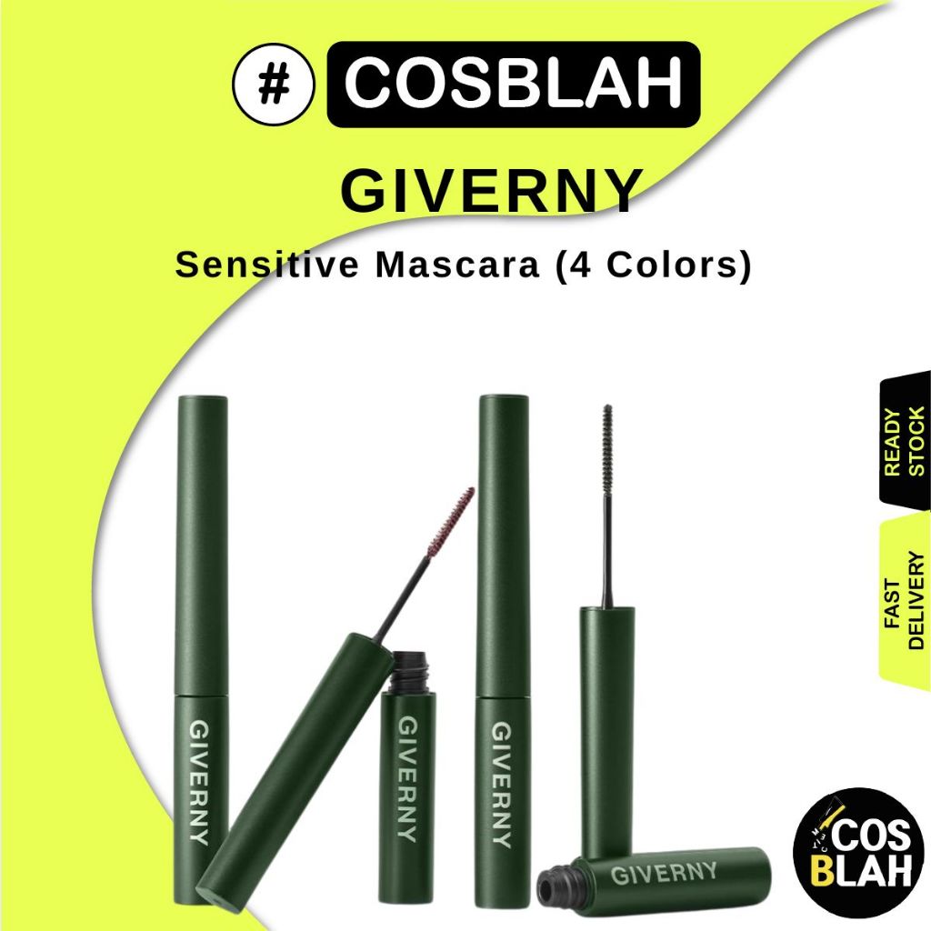 Giverny Milchak Sensitive Mascara (4 Colors) | Shopee Singapore