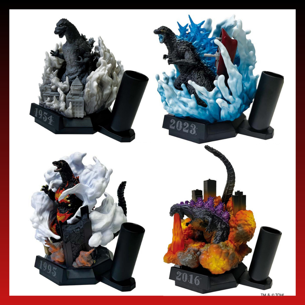 Godzilla. dm pen stand. Direct from Japan. | Shopee Singapore