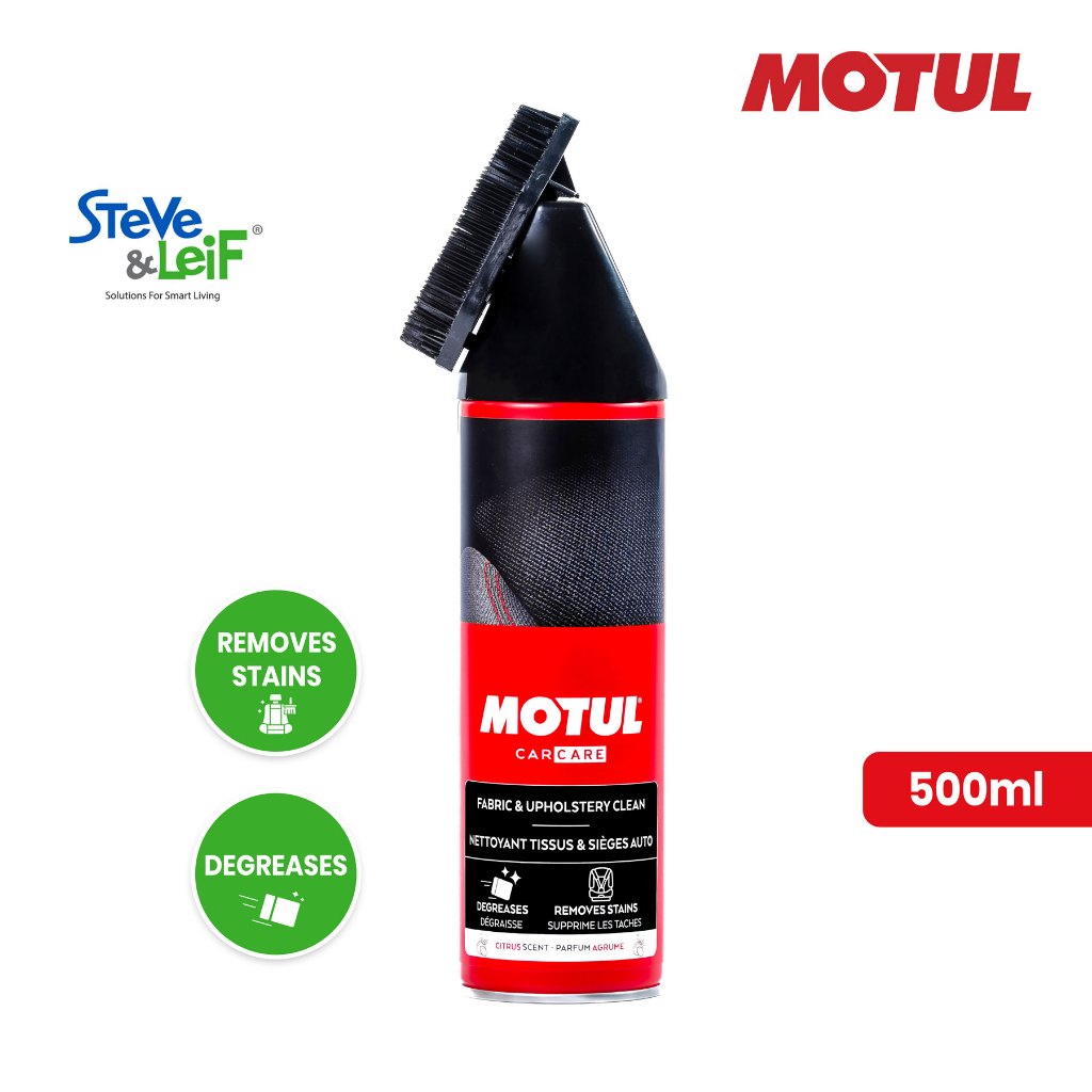 Motul Car Fabric & Upholstery Cleaner (500ml) Shopee Singapore