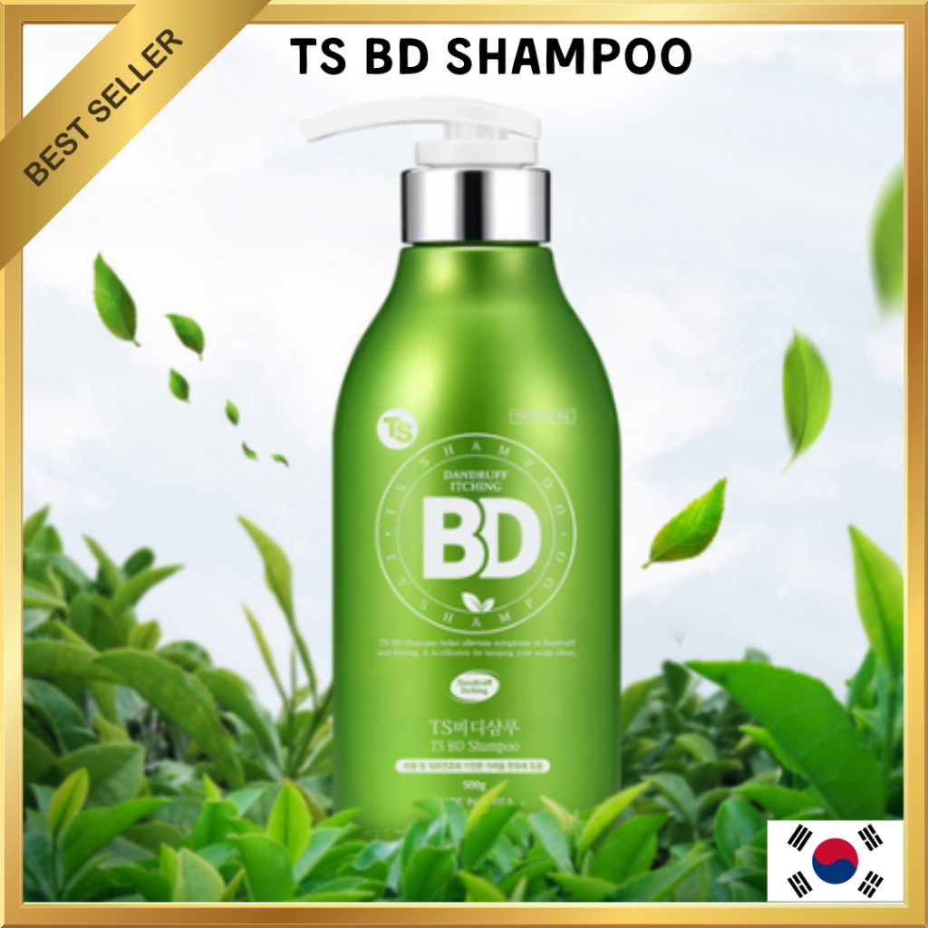 [TS] New Premium Anti-Hair Loss Dandruff Shampoo 500g | Refreshing ...