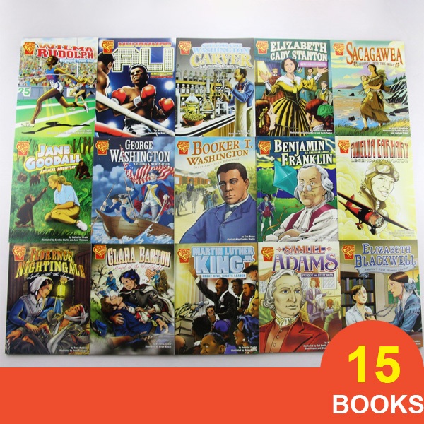 [SG Stock] Graphic Library: Graphic History Series (15 Books) | Shopee ...