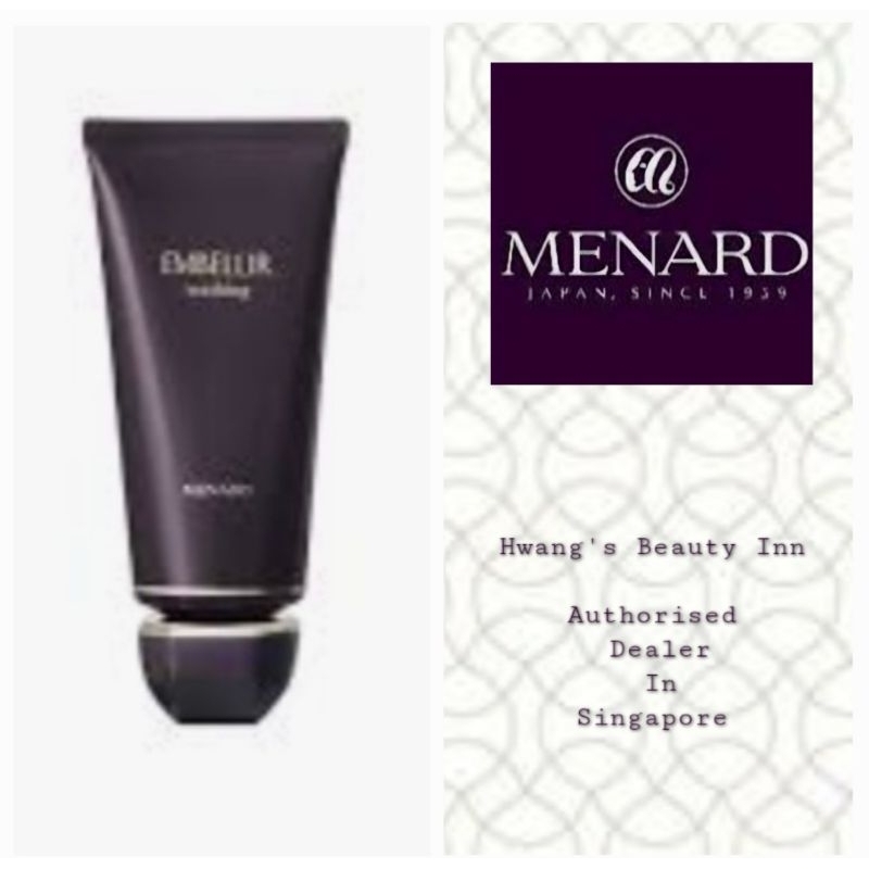 Menard Embellir Washing Cream 130g | Shopee Singapore