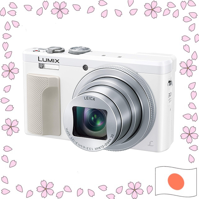 Panasonic Compact Digital Camera Lumix TZ85 30x Optical White DMC
