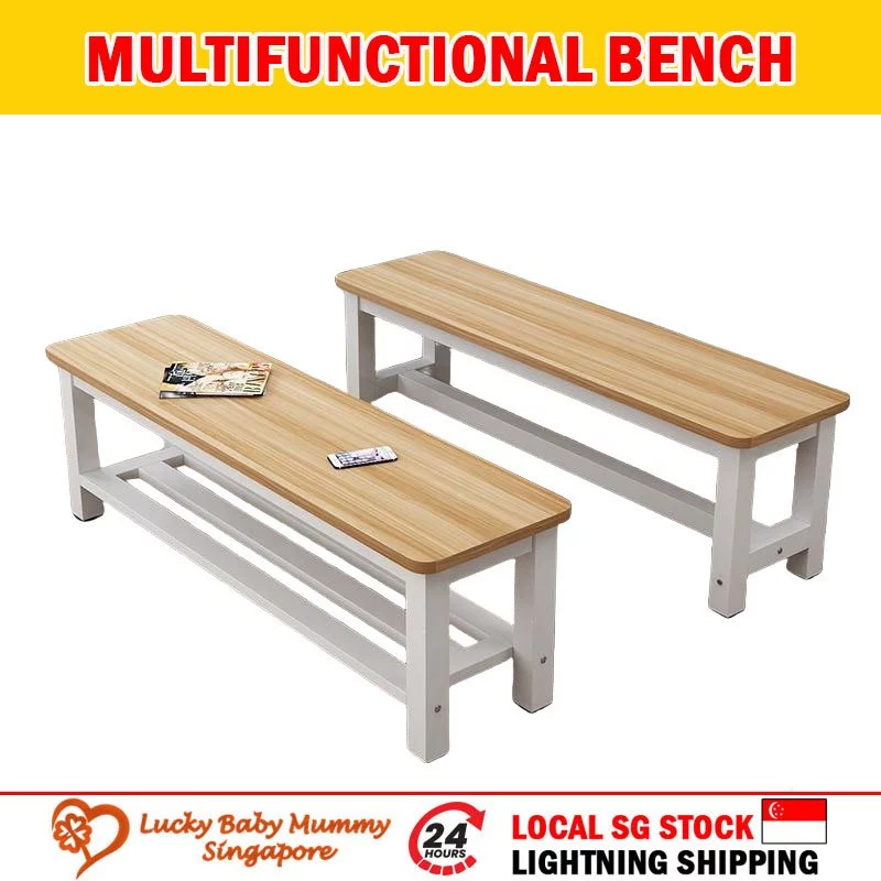 Shoe bench with cushion