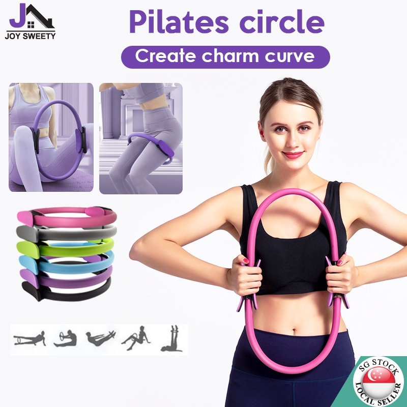 🇸🇬Pilates Ring Yoga Training Ring /Fitness circles Full Body Toning ...