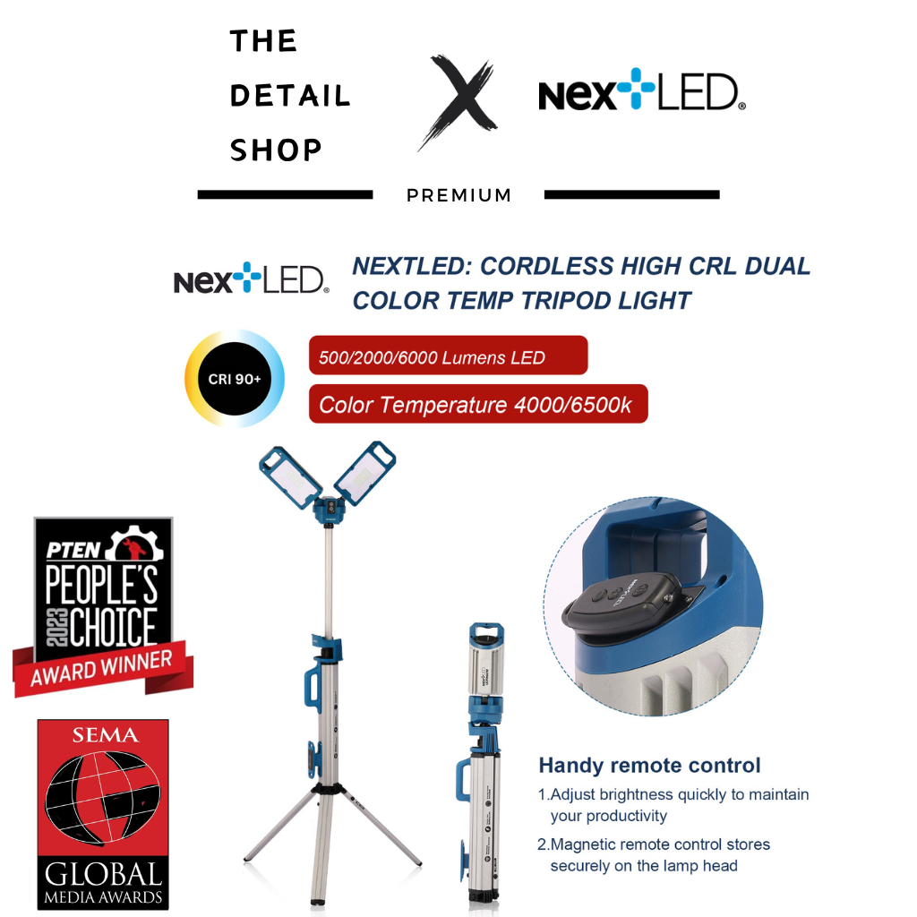 NextLED Ultimate NT-6926M Heavy Duty Portable Rechargeable 8000mAh LED ...