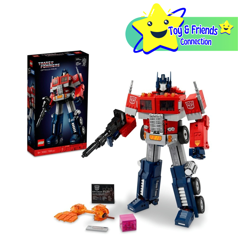 LEGO® 10302 Optimus Prime Building Kit (1,508 Pieces) | Shopee Singapore