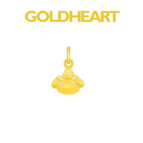 Goldheart Sanrio My Melody 999 Gold Pendant Shopee Singapore