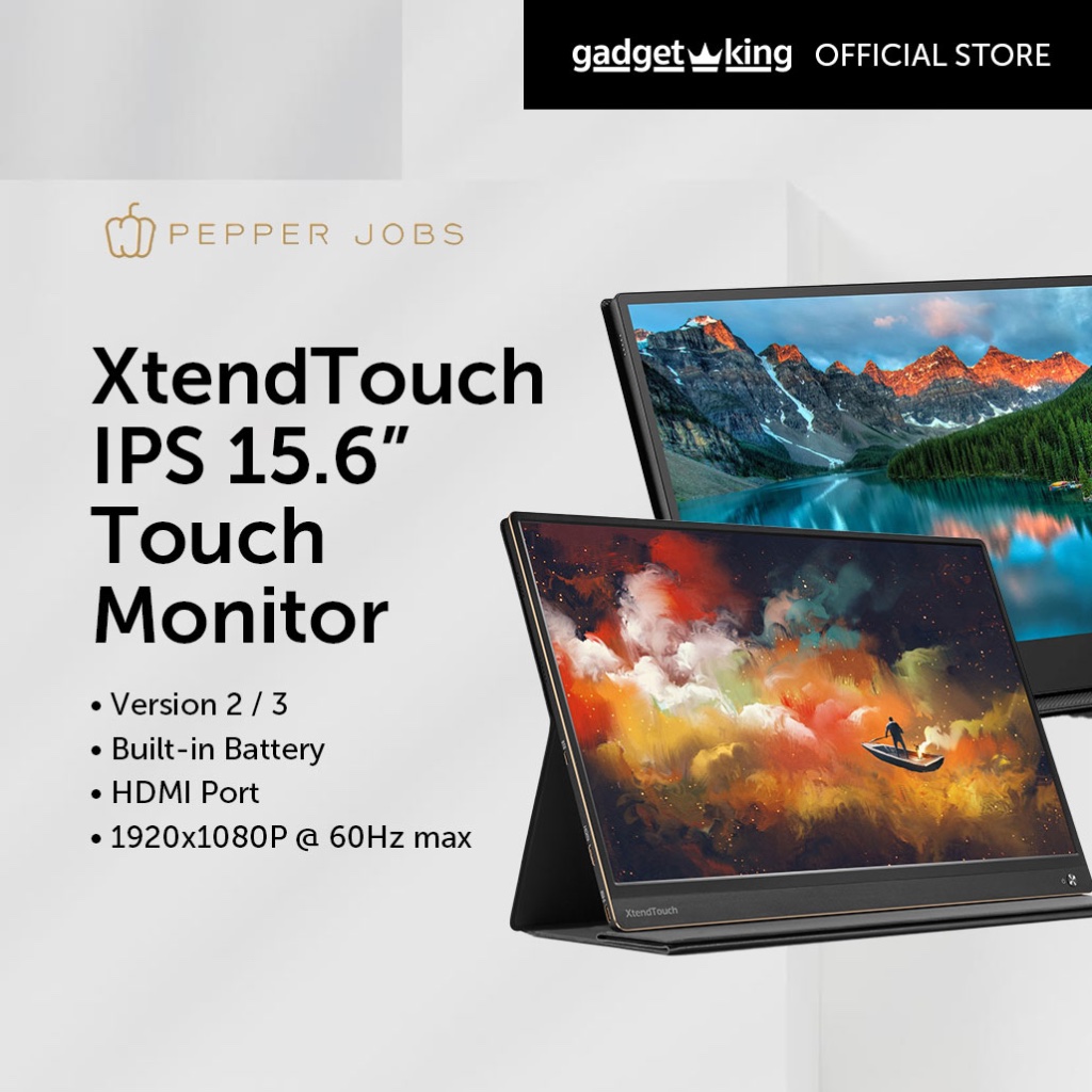 [Pepper Jobs] XtendTouch IPS 15,6” Portable Touch Monitor / Screen with ...