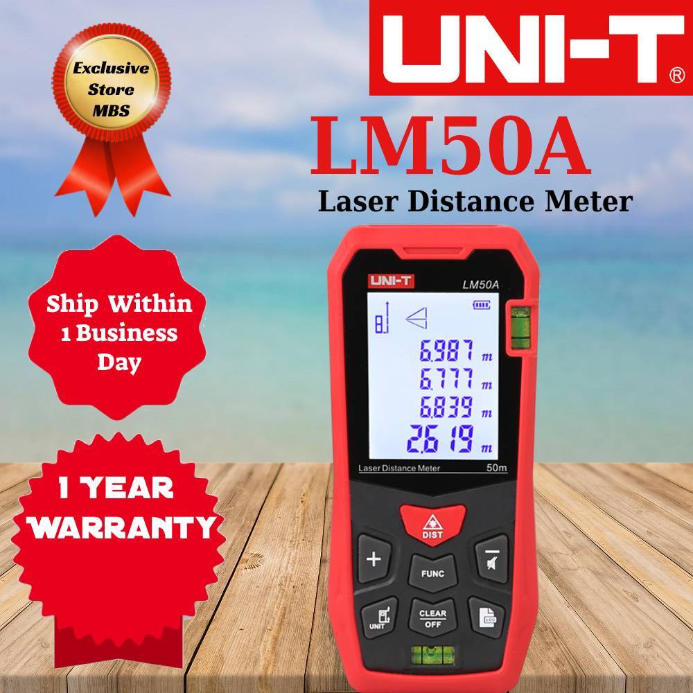 UNI-T LM50A LM60 LM70A LM80 LM100A LM100 LM120 LM40 Laser Distance ...