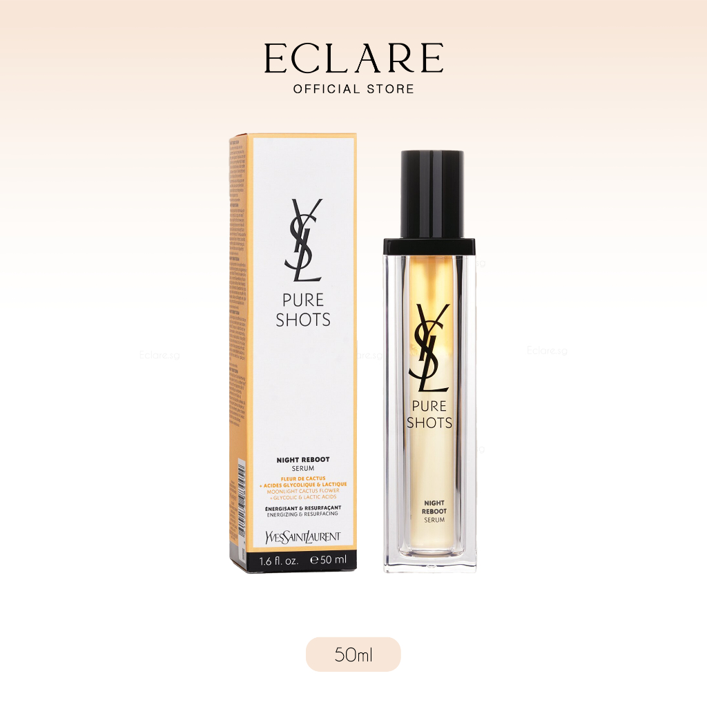 新品未使用YSLPURE SHOTS NIGHT REBOOT SERUM Pure Shots Night Reboot Serum : Skin-Fatigue Recovery | YSL Beauty