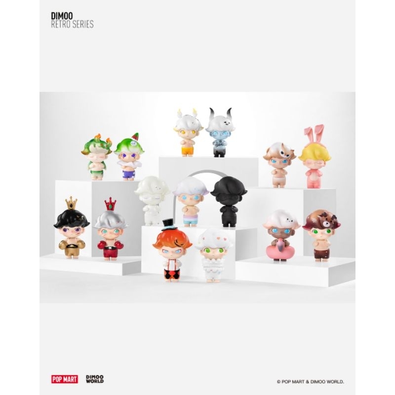 Popmart Dimoo World Retro Series | Shopee Singapore