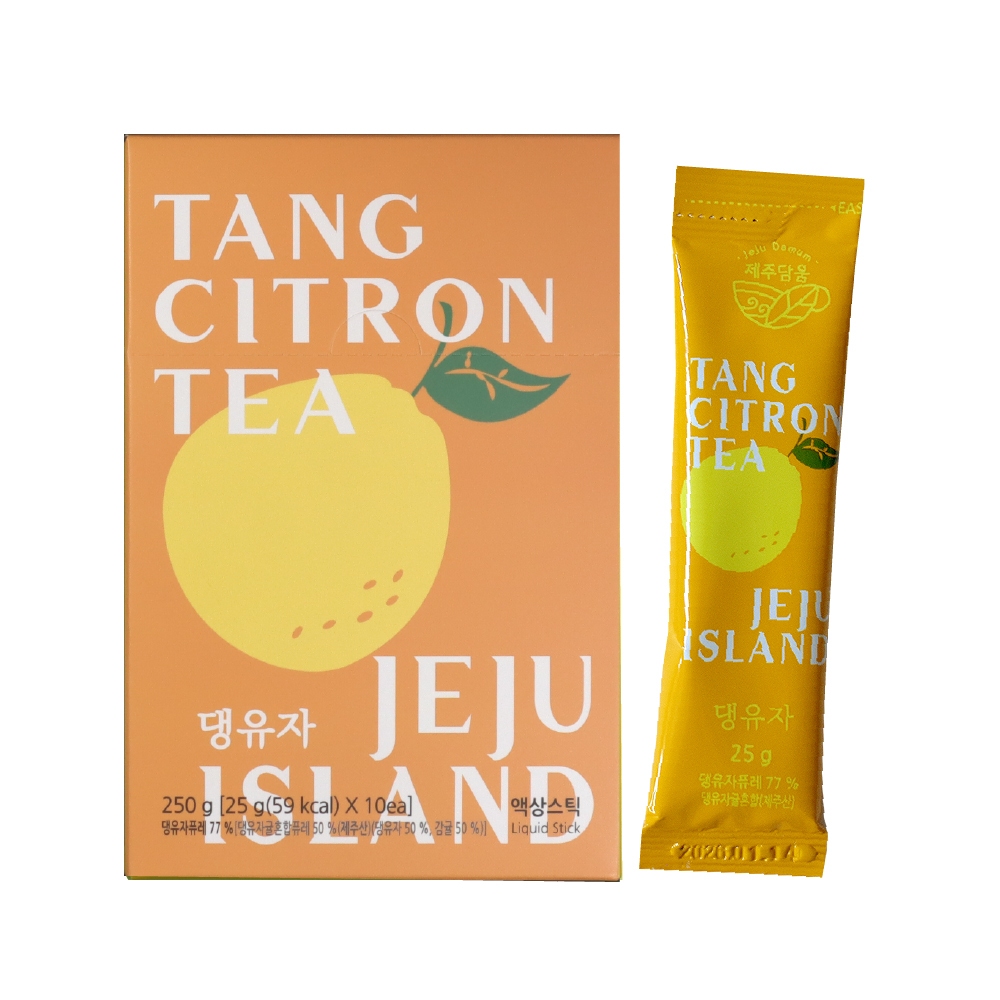 DUBLER CO., LTD] JEJUDAMUM tea (HALLABONG, GREEN TANGERINE, OMIJA,  TANGCITRON) | Shopee Singapore