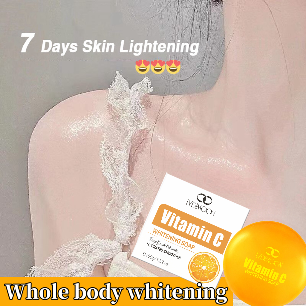 LYDIMOON Vitamin C Body Whitening Soap 100g Private Parts Whitening