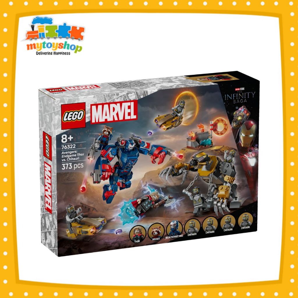 LEGO 76322 Marvel Avengers Endgame Thor vs. Chitauri | Shopee Singapore