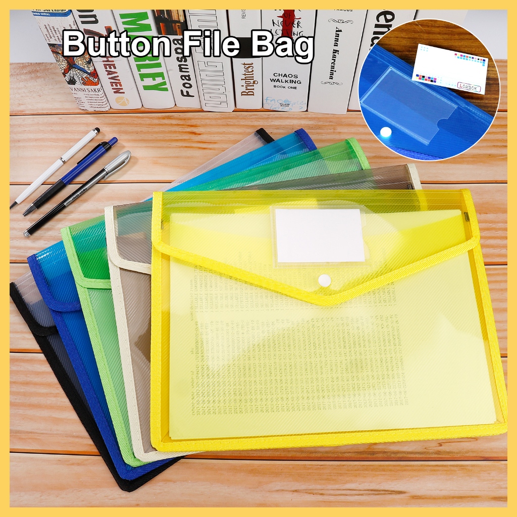 SG A4 Expanding File Folder Bag Portable Document Wallet with Handle ...